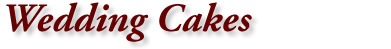 Wedding Cakes 